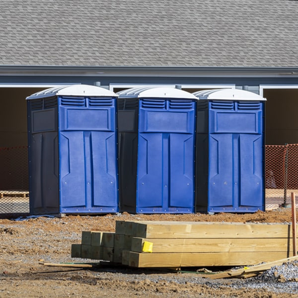 how do you dispose of waste after the portable toilets have been emptied in Braddock Hills